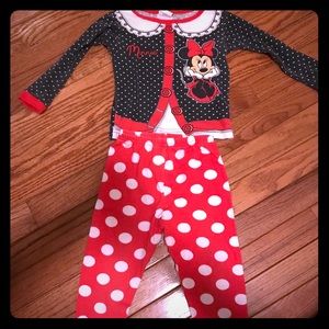 Minnie Mouse Disney Pajama Set